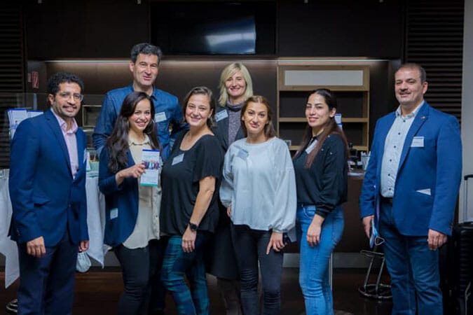 messeerfolg fuer job konzept berlin